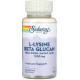 Лізин і бета-глюкан Solaray L-Lysine & Beta Glucan 1000 мг 60 капс