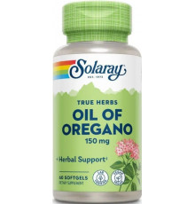 Натуральна олія орегано Solaray Oil of Oregano 150 мг 60 капс