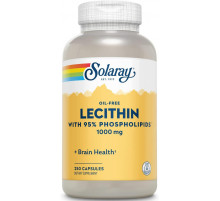 Лецитин із сої Solaray Lecithin 500 мг 250 капс