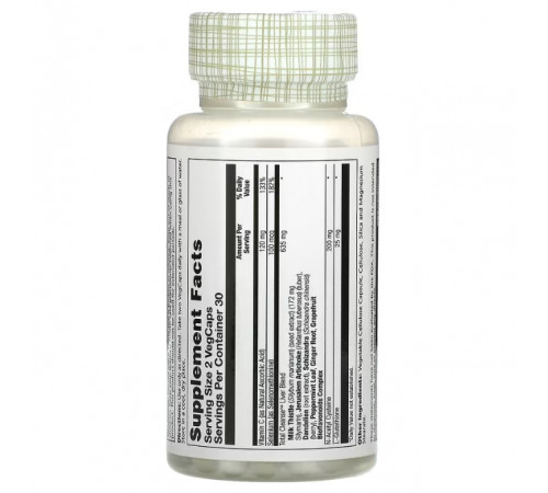 Чистка печінки Solaray Total Cleanse Liver 60 капс