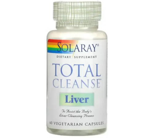 Чистка печінки Solaray Total Cleanse Liver 60 капс