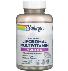 Мультивітаміни ліпосомальні для жінок Solaray Women's Liposomal Multivitamin 120 вег капс