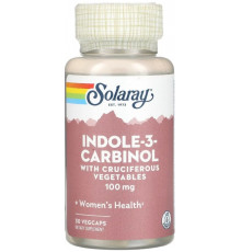 Індол-3-карбінол Solaray Indole-3-Carbinol 100 мг 30 вег капс