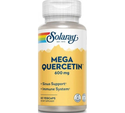 Кверцетин Solaray Mega Quercetin 60 капс