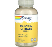 Цитрат кальцію, Calcium Citrate, Solaray, 240 капсул Bio