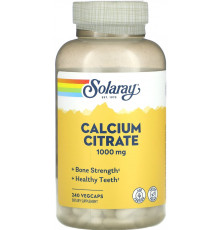 Цитрат кальцію, Calcium Citrate, Solaray, 240 капсул Bio