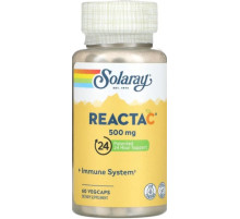 Витамин С Solaray Reacta-C 500 мг 60 капс