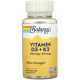 Вітаміни Д3 і К2 Solaray Vitamin D-3 + K-2 120 капс