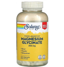 Магній гліцинат Solaray Magnesium Glycinate 350 мг 240 вег капс