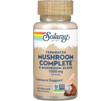 Комплекс грибів для імунітету Solaray Mushroom Complete 600 мг 60 вег капс