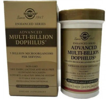 Пробіотик дофілус для травлення Solgar Multi-Billion Dophilus 60 капс