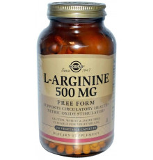 Аргінін Solgar L-Arginine 500 мг 250 вег капс