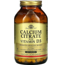 Кальцій Д3 Solgar Calcium Citrate 240 таб