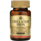 Железо бисглицинат хелатный Solgar Chelated Iron 100 таб