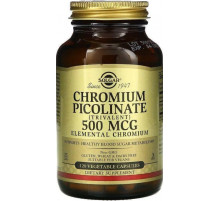Хром піколінат Solgar Chromium Picolinate 500 мкг 120 капс