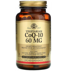Коензим Q10 Solgar Q-10 60 мг 180 рослинних капсул