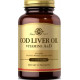 Витамин А и Д из масла печени трески Solgar Cod Liver Oil Vitamins A & D 100 гел капс