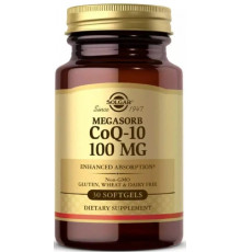 Коензим Q-10 Solgar Megasorb CoQ-10 100 мг 30 гел капс