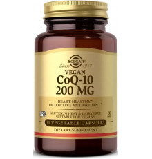 Коензим Q10 для веганів Solgar VeganCoQ-10  200 мг 30 вег капс