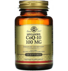 Коэнзим CoQ-10 Solgar Megasorb CoQ-10 60 гел капс