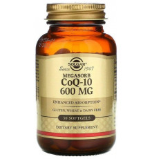 Коензим Q10 Solgar Megasorb CoQ-10 600 мг 30 гел капс