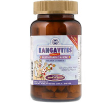 Вітаміни для дітей Solgar Kangavites Multivitamin & Mineral Childrens Formula 120 таблеток Ягоди