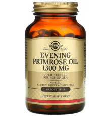 Олія вечірньої примули Solgar Evening Primrose Oil 1300 мг 60 гелевих капсул