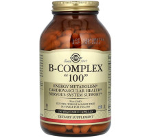Витамины В-100 комплекс Solgar B-Complex "100" 250 капс