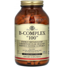 Вітаміни В-100 комплекс Solgar B-Complex "100" 250 капс