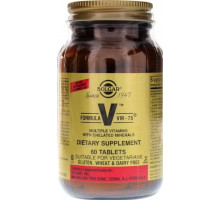 Витамины и хелатные минералы Solgar Formula V VM-75 60 таб