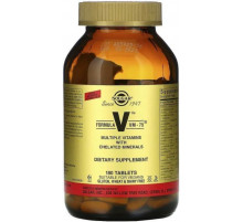 Мультивітаміни та мінерали Solgar Formula V VM-75 180 таблеток