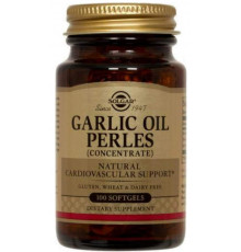 Часникова олія Solgar Garlic Oil Perles 100 капсул Олія концентрату часнику