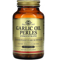 Часникова олія Solgar Garlic Oil Perles 250 капсул