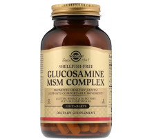 Глюкозамін МСМ комплекс Solgar Glucosamine MSM 120 таб