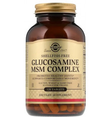 Глюкозамін МСМ комплекс Solgar Glucosamine MSM 120 таб