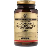 Комплекс для суглобів Solgar Glucosamine Hyaluronic Acid Chondroitin MSM 120 таблеток