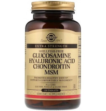 Комплекс для суглобів Solgar Glucosamine Hyaluronic Acid Chondroitin MSM 120 таблеток