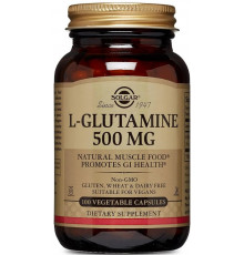 L-глутамін Solgar L-Glutamine 500 мг 100 капс