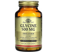 Гліцин заспокійливе Solgar Glycine 500 мг 100 капс