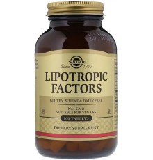 Ліпотропний фактор Solgar Lipotropic Factors 100 таб