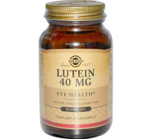 Лютеїн для зору Solgar Lutein 40 мг 30 капс