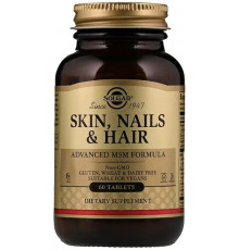 Вітаміни для волосся, шкіри і нігтів Solgar Skin, Nails & Hair 60 таблеток