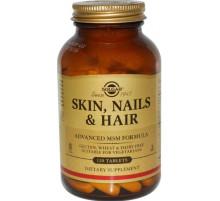 Вітаміни для волосся шкіри і нігтів  Solgar Skin Nails Hair 120 табл