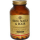 Вітаміни для волосся шкіри і нігтів  Solgar Skin Nails Hair 120 табл