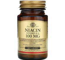 Вітамін В3 Solgar Vitamin B3 100 таб