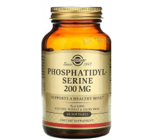Фосфатидилсерін Solgar Phosphatidylserine 200 мг 60 гел капс