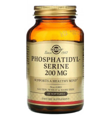 Фосфатидилсерін Solgar Phosphatidylserine 200 мг 60 гел капс