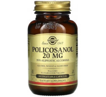 Полікозанол Solgar Policosanol 20 мг 100 вег капсул