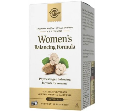 Вітаміни при менопаузі Solgar Women’s Balancing Formula 60 таб