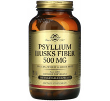 Подорожник Solgar Psyllium Husks Fiber 500 мг 200 вег капсул